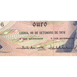 Portugal - Pick 169b_6 - 100 escudos - Série GXF - 20/09/1978 - Etat : TB