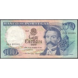 Portugal - Pick 169b_6 - 100 escudos - Série HGS - 20/09/1978 - Etat : TB+