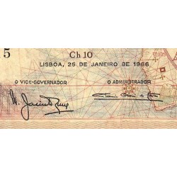 Portugal - Pick 170a_3 - 500 escudos - Série EDV - 25/01/1966 - Etat : TB