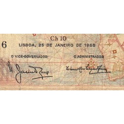Portugal - Pick 170a_6 - 500 escudos - Série CT - 25/01/1966 - Etat : B+