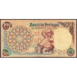 Portugal - Pick 170b_1 - 500 escudos - Série JTK - 06/09/1979 - Etat : TB