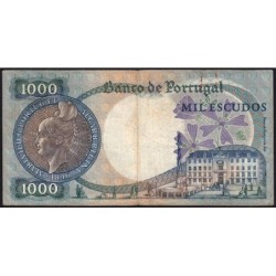Portugal - Pick 172b_a2 - 1'000 escudos - Série NXQ - 19/05/1967 (1980) - Etat : TB