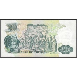 Portugal - Pick 173_a2 - 20 escudos - Série LT - 21/06/1971 - Etat : SUP+