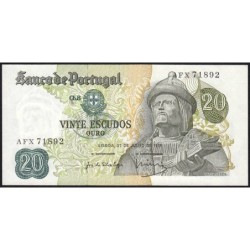 Portugal - Pick 173_a5 - 20 escudos - Série AFX - 21/06/1971 - Etat : pr.NEUF