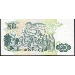 Portugal - Pick 173_b1 - 20 escudos - Série GQ - 21/06/1971 - Etat : NEUF