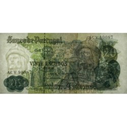 Portugal - Pick 173_b2 - 20 escudos - Série ACV - 21/06/1971 - Etat : SPL