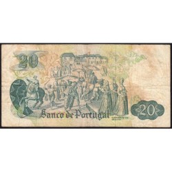Portugal - Pick 173_b3 - 20 escudos - Série AFB - 21/06/1971 - Etat : TB-