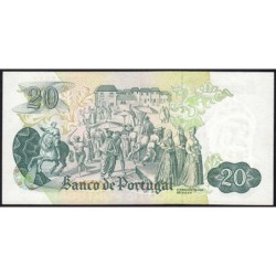 Portugal - Pick 173_b4 - 20 escudos - Série HH - 21/06/1971 - Etat : SPL+