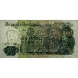 Portugal - Pick 173_c3 - 20 escudos - Série AFN - 21/06/1971 - Etat : NEUF