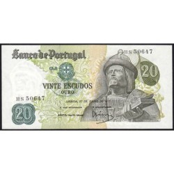 Portugal - Pick 173_c5 - 20 escudos - Série HS - 21/06/1971 - Etat : SUP+