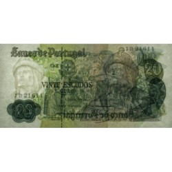 Portugal - Pick 173_c5 - 20 escudos - Série IB - 21/06/1971 - Etat : NEUF