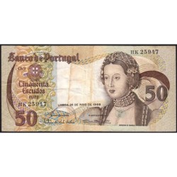 Portugal - Pick 174a_3 - 50 escudos - Série HK - 28/05/1968 - Etat : TB
