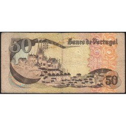 Portugal - Pick 174a_6 - 50 escudos - Série GN - 28/05/1968 - Etat : B+