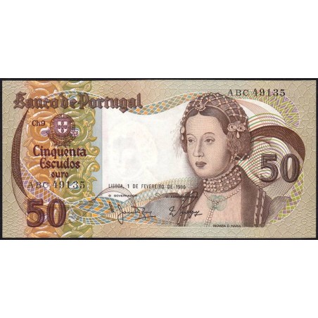 Portugal - Pick 174b_1 - 50 escudos - Série ABC - 01/02/1980 - Etat : NEUF