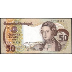 Portugal - Pick 174b_3 - 50 escudos - Série ART - 01/02/1980 - Etat : TTB+