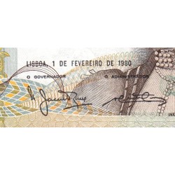 Portugal - Pick 174b_3 - 50 escudos - Série ART - 01/02/1980 - Etat : TTB+