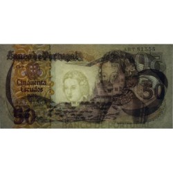 Portugal - Pick 174b_3 - 50 escudos - Série ART - 01/02/1980 - Etat : TTB+