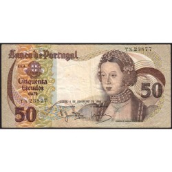 Portugal - Pick 174b_5 - 50 escudos - Série TB - 01/02/1980 - Etat : TB-