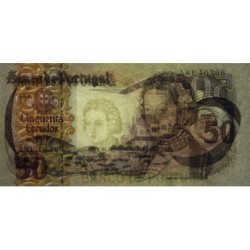 Portugal - Pick 174b_5 - 50 escudos - Série AMF - 01/02/1980 - Etat : TTB+