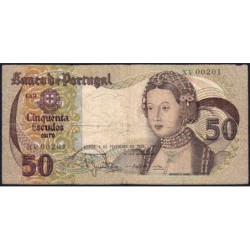 Portugal - Pick 174b_6 - 50 escudos - Série XV - 01/02/1980 - Etat : B