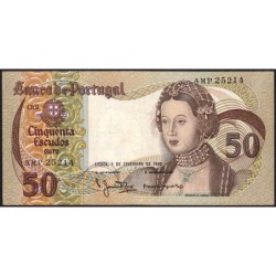 Portugal - Pick 174b_8 - 50 escudos - Série AMP - 01/02/1980 - Etat : TTB