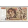 F 69-02c - 1979 - 100 francs - Delacroix - Série W.12 (remplacement) - Etat : TB