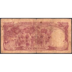Angola - Pick 94 - 100 escudos - Série 5 Af - 10/06/1962 - Etat : B-