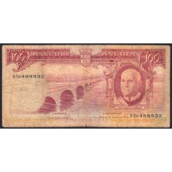 Angola - Pick 94 - 100 escudos - Série 6 So - 10/06/1962 - Etat : B