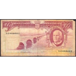 Angola - Pick 94 - 100 escudos - Série 9 cD - 10/06/1962 - Etat : B