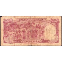 Angola - Pick 94 - 100 escudos - Série 9 cD - 10/06/1962 - Etat : B