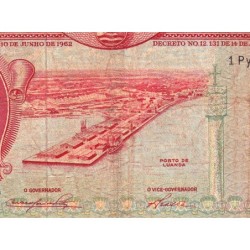Angola - Pick 95 - 500 escudos - Série 1 Py - 10/06/1962 - Etat : B