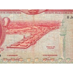 Angola - Pick 95 - 500 escudos - Série 8 Jm - 10/06/1962 - Etat : B+