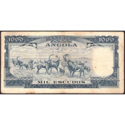 Angola - Pick 96_1 - 1'000 escudos - Série 2 qAe - 10/06/1962 - Etat : TB-