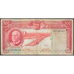 Angola - Pick 97_1 - 500 escudos - Série 2 Ctf - 10/06/1970 - Etat : B+