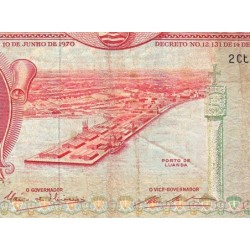 Angola - Pick 97_1 - 500 escudos - Série 2 Ctf - 10/06/1970 - Etat : B+