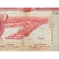 Angola - Pick 97_2 - 500 escudos - Série 14 Ac - 10/06/1970 - Etat : TB-