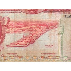 Angola - Pick 97_2 - 500 escudos - Série 31 aG - 10/06/1970 - Etat : B+