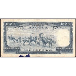 Angola - Pick 98_1 - 1'000 escudos - Série 12 iI - 10/06/1970 - Etat : TB-