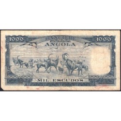 Angola - Pick 98_1 - 1'000 escudos - Série 35 aA - 10/06/1970 - Etat : TB-