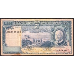Angola - Pick 98_2 - 1'000 escudos - Série C11 qD - 10/06/1970 - Etat : B+