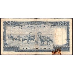 Angola - Pick 98_2 - 1'000 escudos - Série C11 qD - 10/06/1970 - Etat : B+