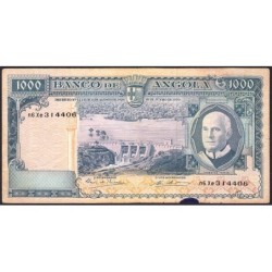 Angola - Pick 98_2 - 1'000 escudos - Série n6 Xe - 10/06/1970 - Etat : TB