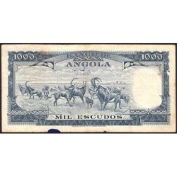 Angola - Pick 98_2 - 1'000 escudos - Série n6 Xe - 10/06/1970 - Etat : TB