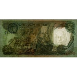 Angola - Pick 100 - 50 escudos - Série GY - 24/11/1972 - Etat : SUP+