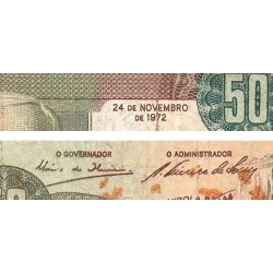 Angola - Pick 100 - 50 escudos - Série HN - 24/11/1972 - Etat : B