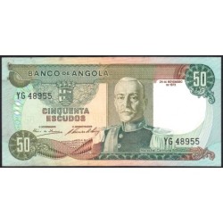 Angola - Pick 100 - 50 escudos - Série YG - 24/11/1972 - Etat : SUP+