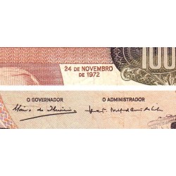 Angola - Pick 101 - 100 escudos - Série EU - 24/11/1972 - Etat : TB