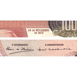 Angola - Pick 101 - 100 escudos - Série FC - 24/11/1972 - Etat : TB+