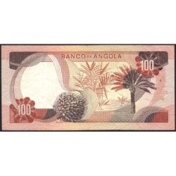 Angola - Pick 101 - 100 escudos - Série FT - 24/11/1972 - Etat : TB+