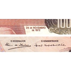 Angola - Pick 101 - 100 escudos - Série FT - 24/11/1972 - Etat : TB+